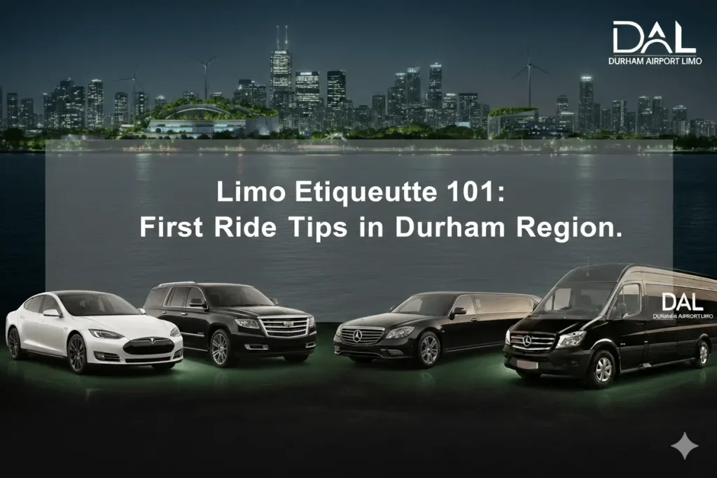 Limo Etiquette 101: First Ride Tips for Durham Region