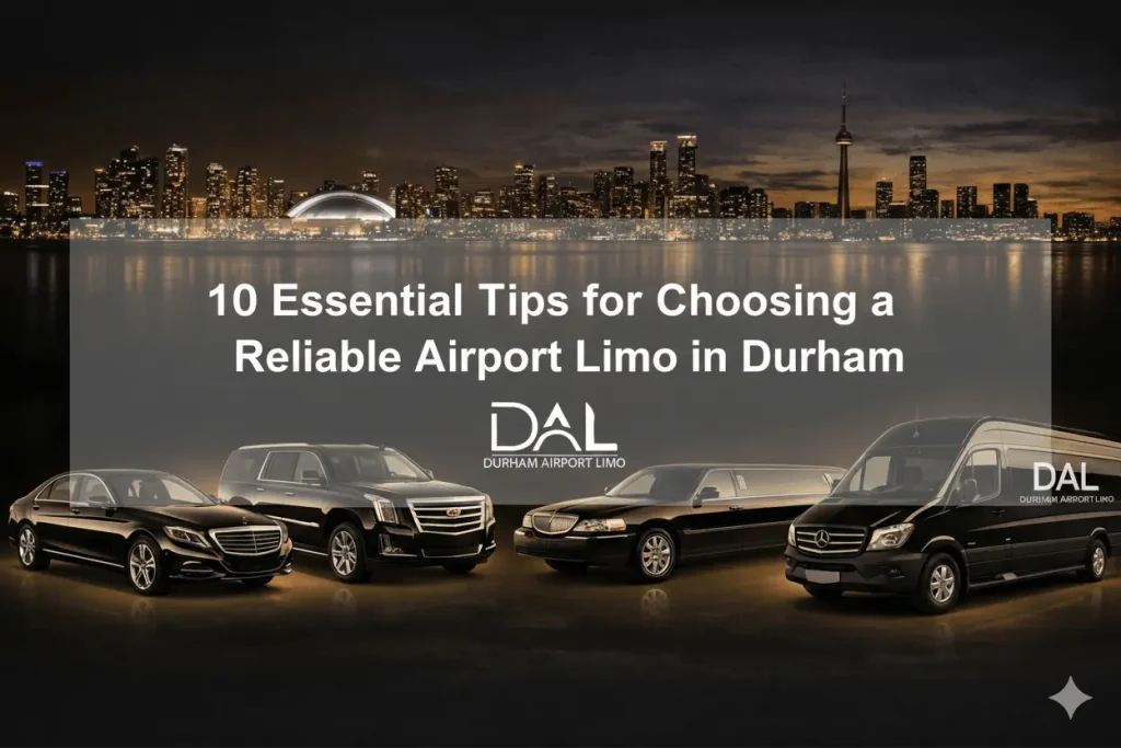 10 Essential Tips for Choosing a Reliable Airport Limo in Durham