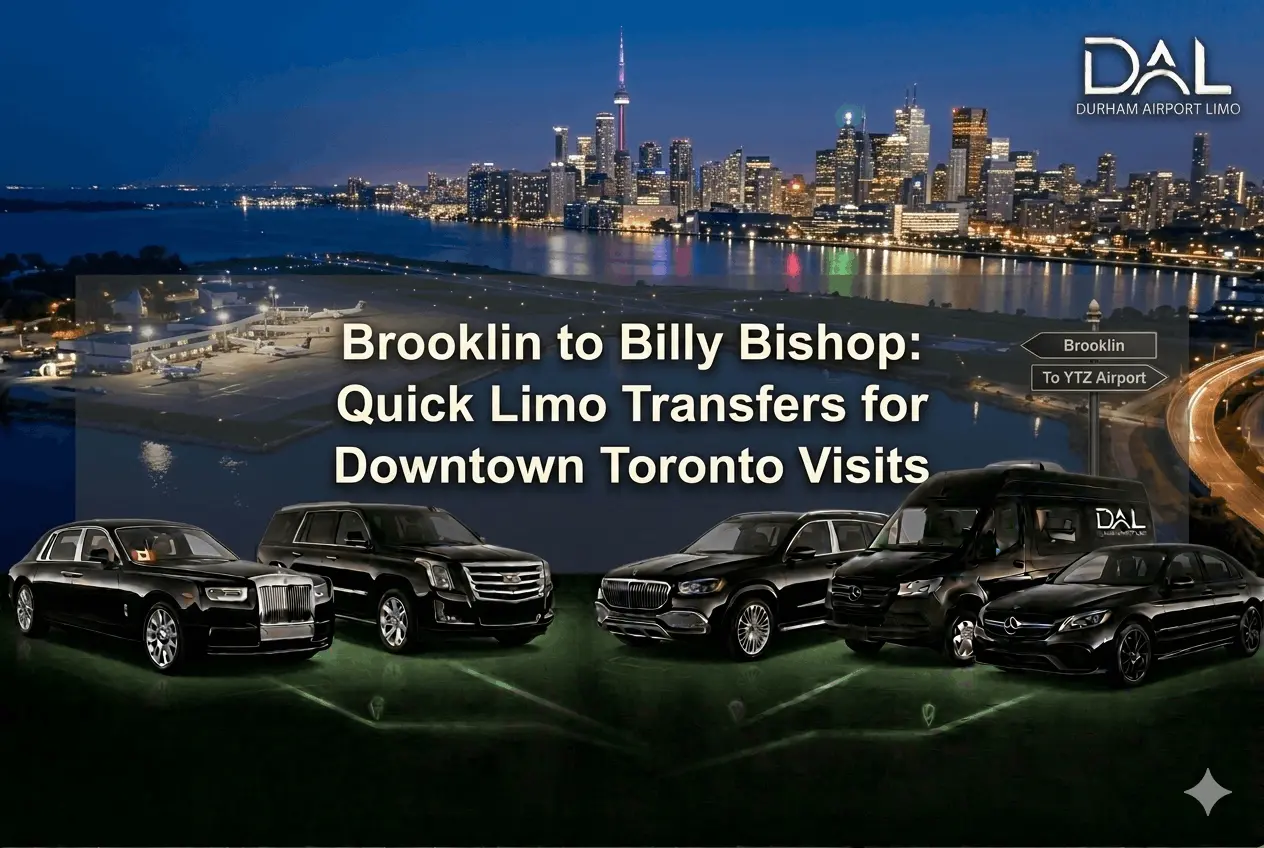 Brooklin to Billy Bishop Limo with fleet
