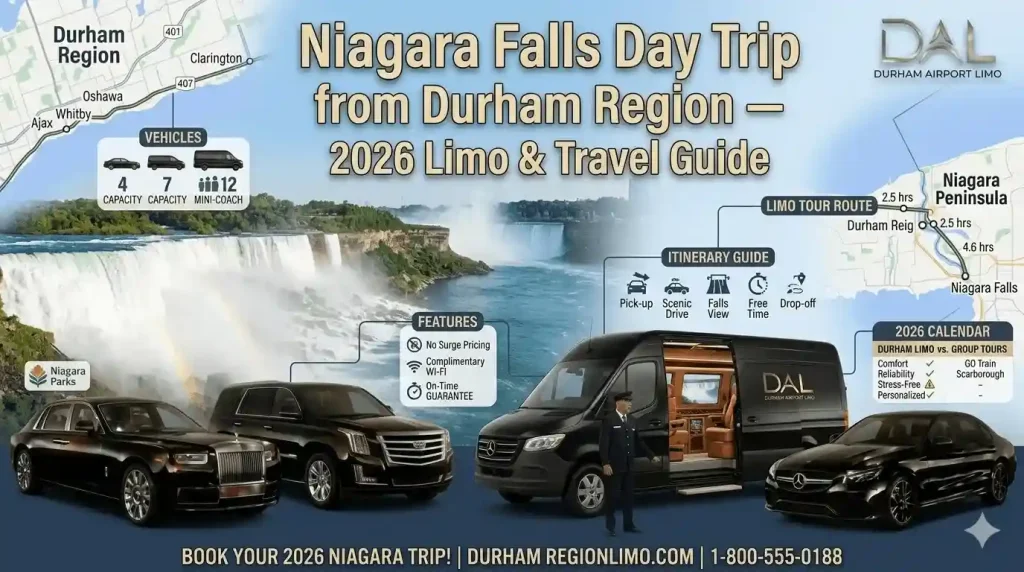 Niagara Falls Day Trip from Durham: 2026 Limo Guide