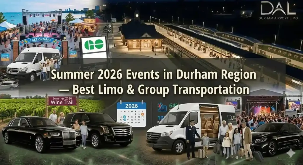 Summer 2026 Events in Durham Region: Best Limo & Transport