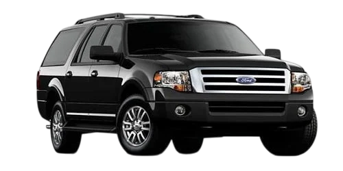 Spacious black Ford Expedition SUV
