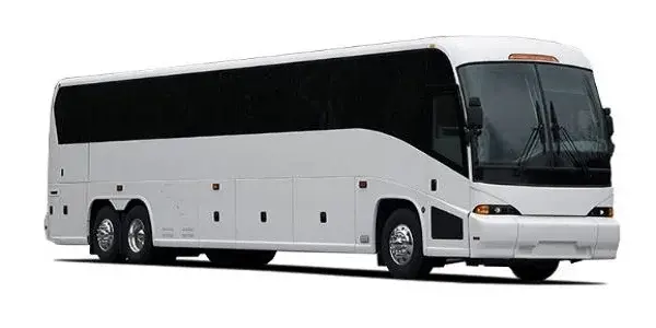 Durham Airport Limo motor coach luxury bus service for large group travel airport transfers and long distance transportation