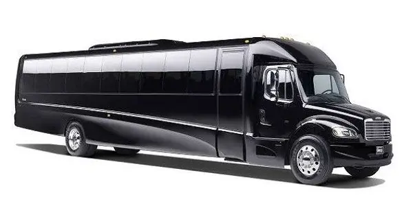Durham Airport Limo party bus luxury group transportation vehicle for celebrations events and airport shuttle service
