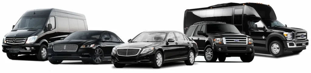 Executive limousine service in Ajax Canada with luxury sedan and professional chauffeur