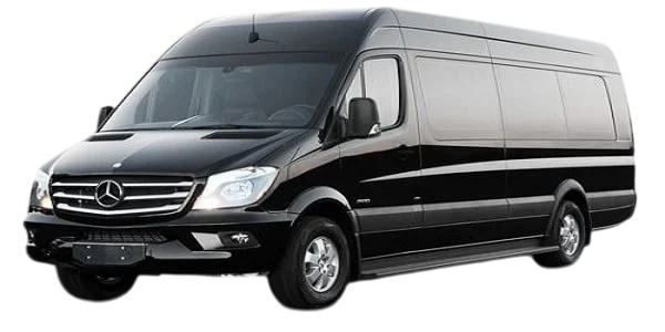 High-roof Mercedes-Benz Sprinter luxury van